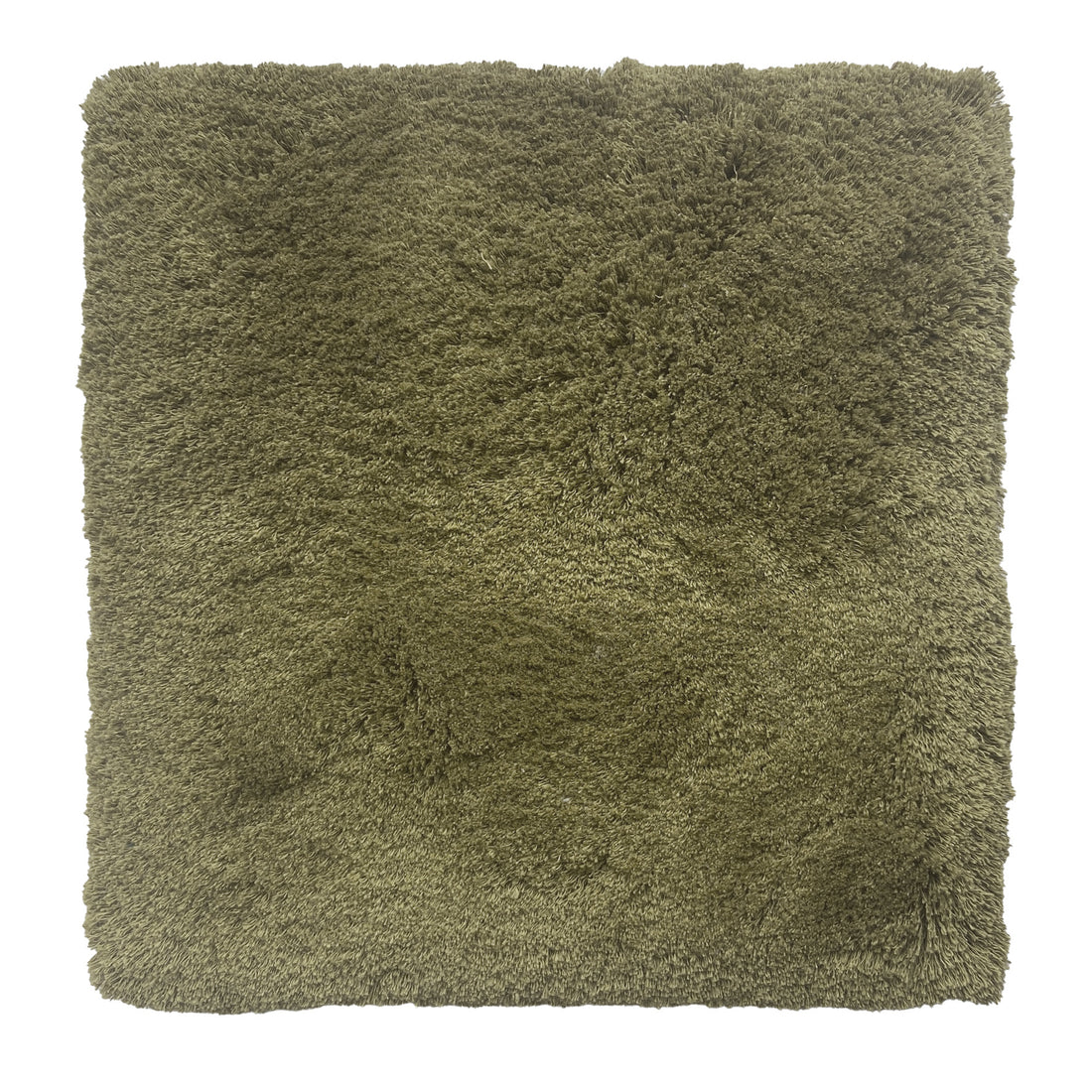 Cotton Candy 22 - Cotton rug, Hand tufted,22mm pile, dark olive 