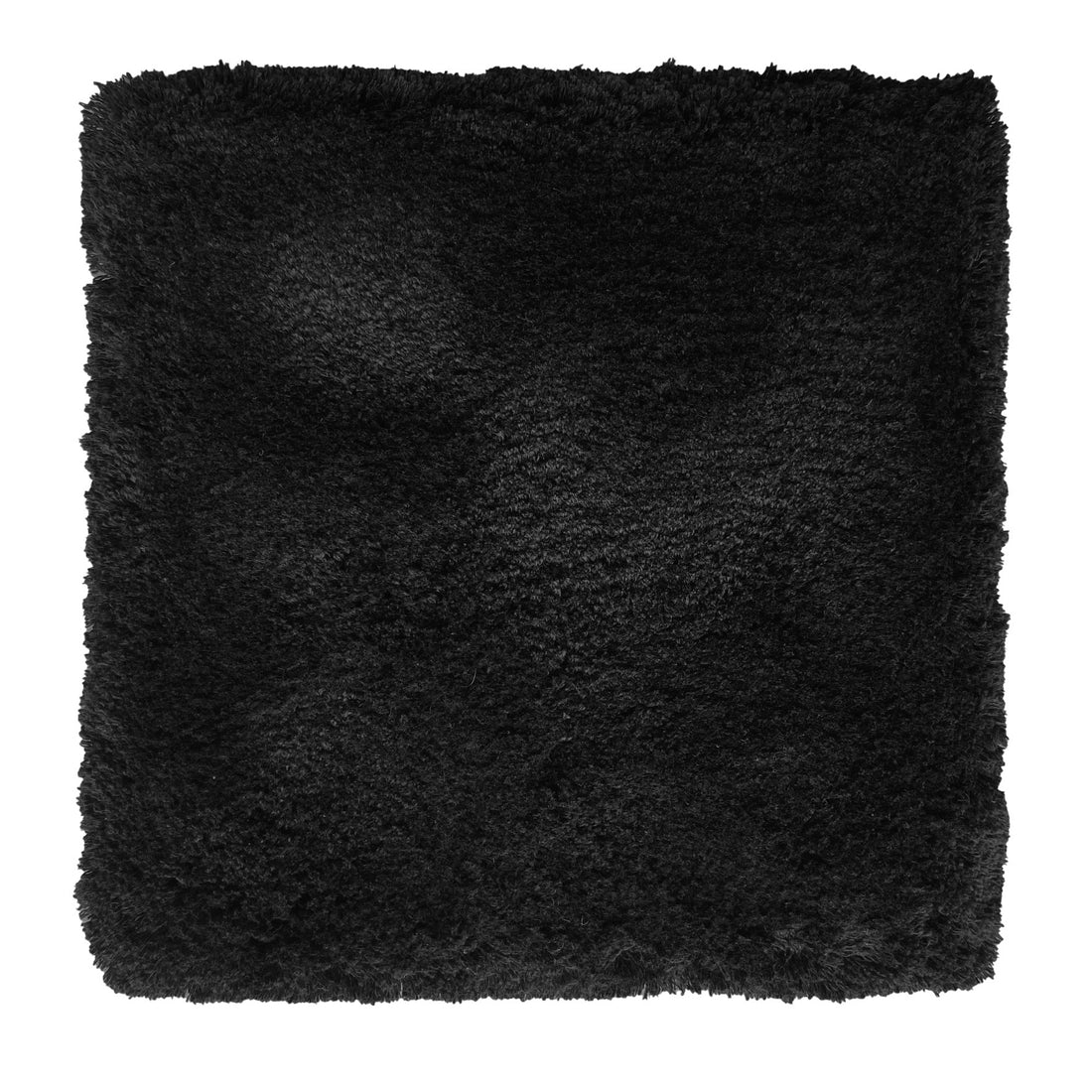 Cotton Candy 22 - Cotton rug, Hand tufted,22mm pile, black