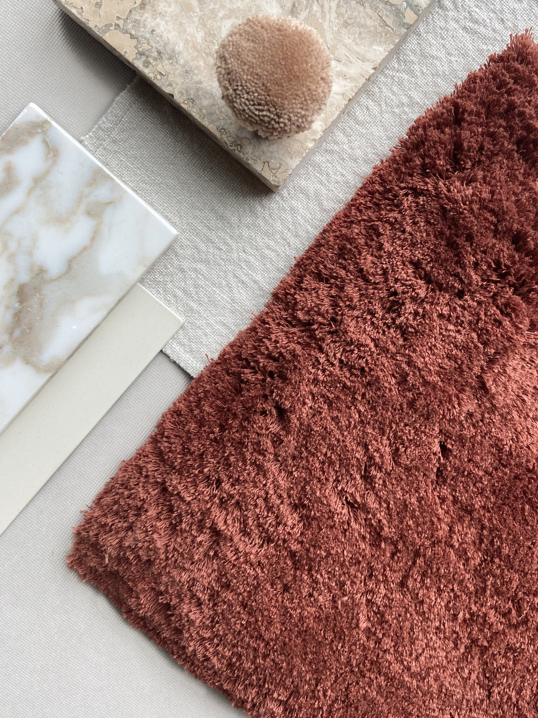 Cotton Candy 22 - Color 23 Cotton rug, Hand tufted