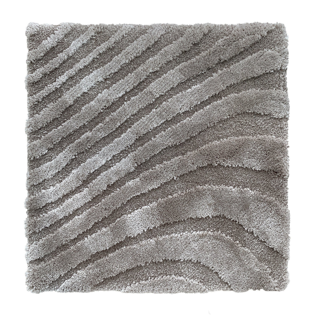 Day Light pattern C - Bamboo, Hand tufted,14 / 20 mm pile, wit grijs 