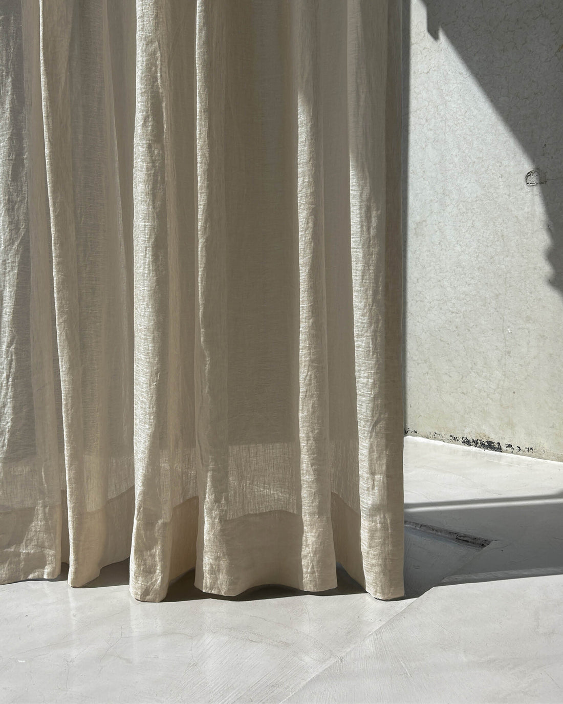 Flaw Less - Curtain Fabric, Linen