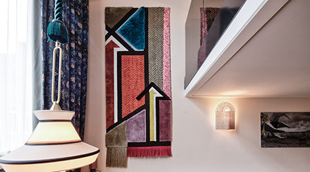 Special wall rugs by Claes Iversen for Hotel Mercier