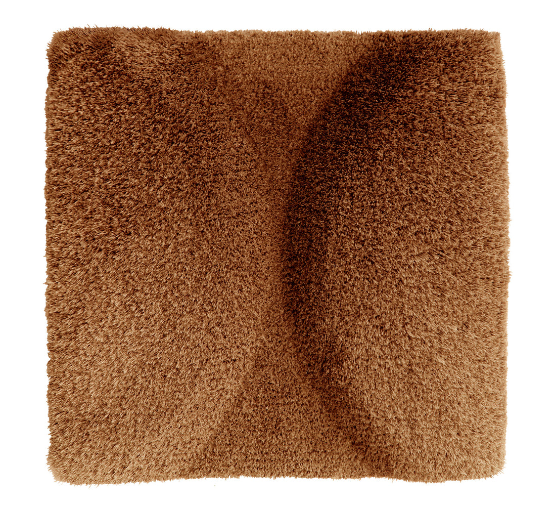 Land Mark - Mohair,  Hand tufted &amp; Hand carved,12 - 25 mm pile, rust 