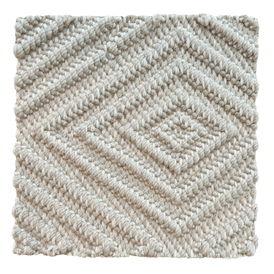 Lay Out - Wool rug, Wilton Woven,  Loop pile, warm beige