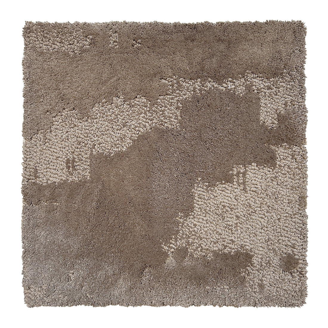 New Start Pattern A - Color 7 biodegradable PET rug, Hand tufted