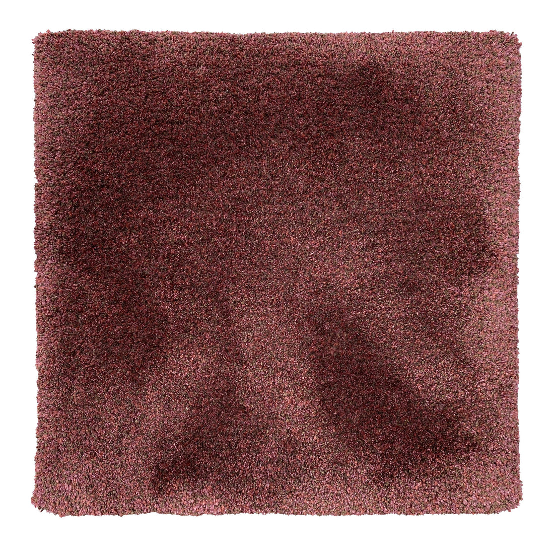 Eucalyptus &amp; Bamboo rug, Hand tufted,16 mm pile, wine red