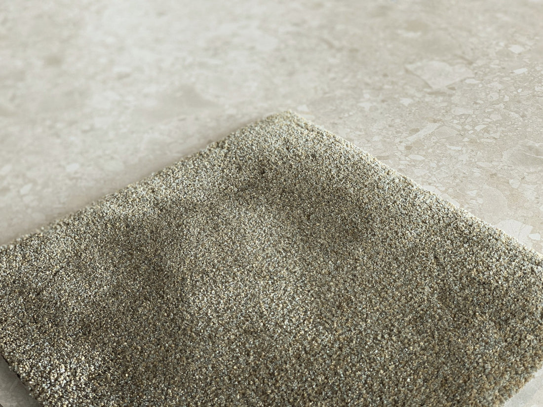 Night Fire - Eucalyptus &amp; Bamboo rug, Hand tufted