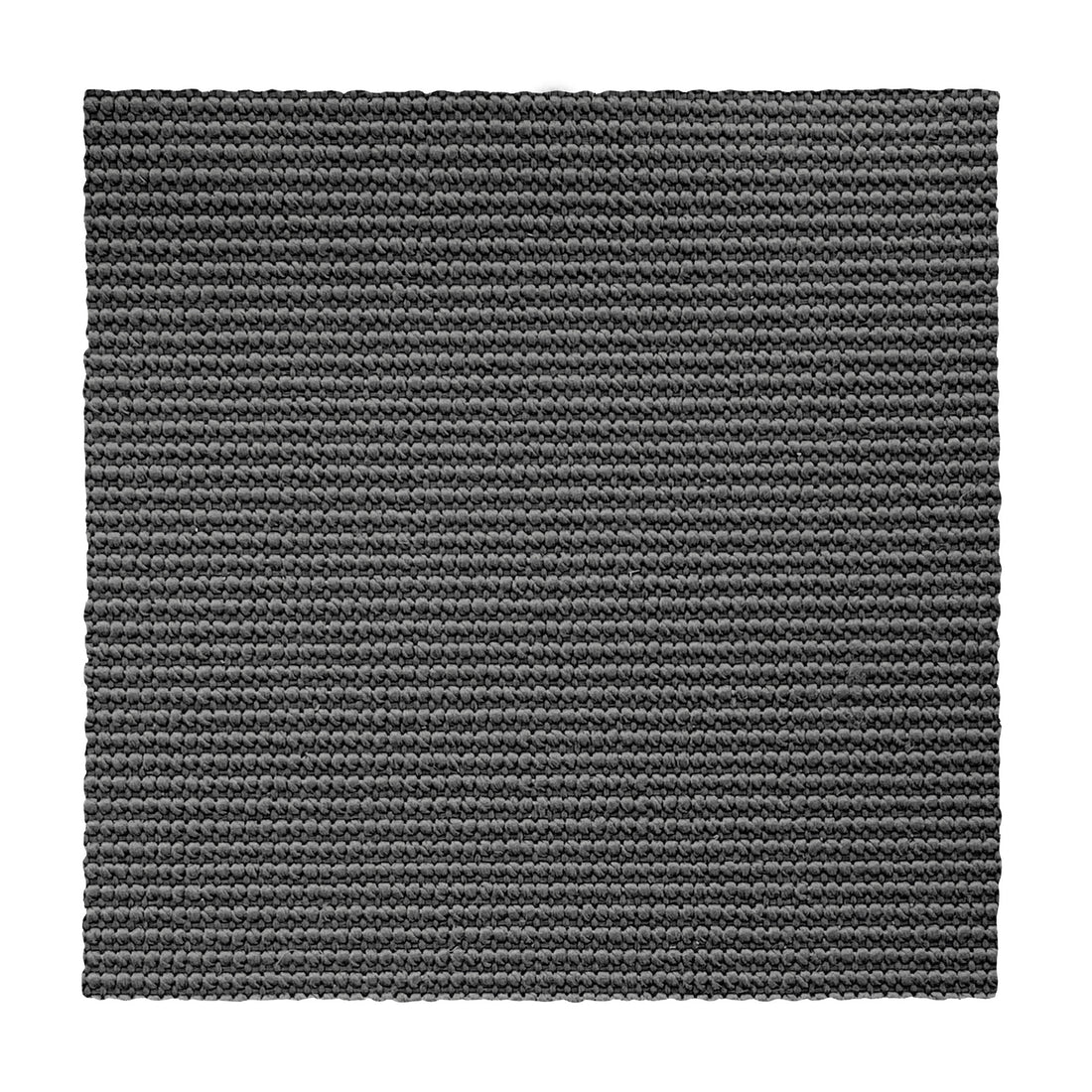 No Doubt - Polypropylene rug, Flatwoven,Loop pile, carbon
