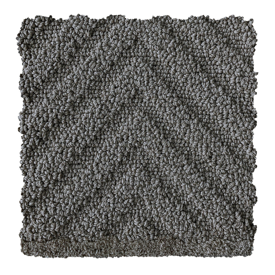 Over Seas - Polypropylene rug,  Hand tufted, 8 &amp; 12 mm pile, dark grey 