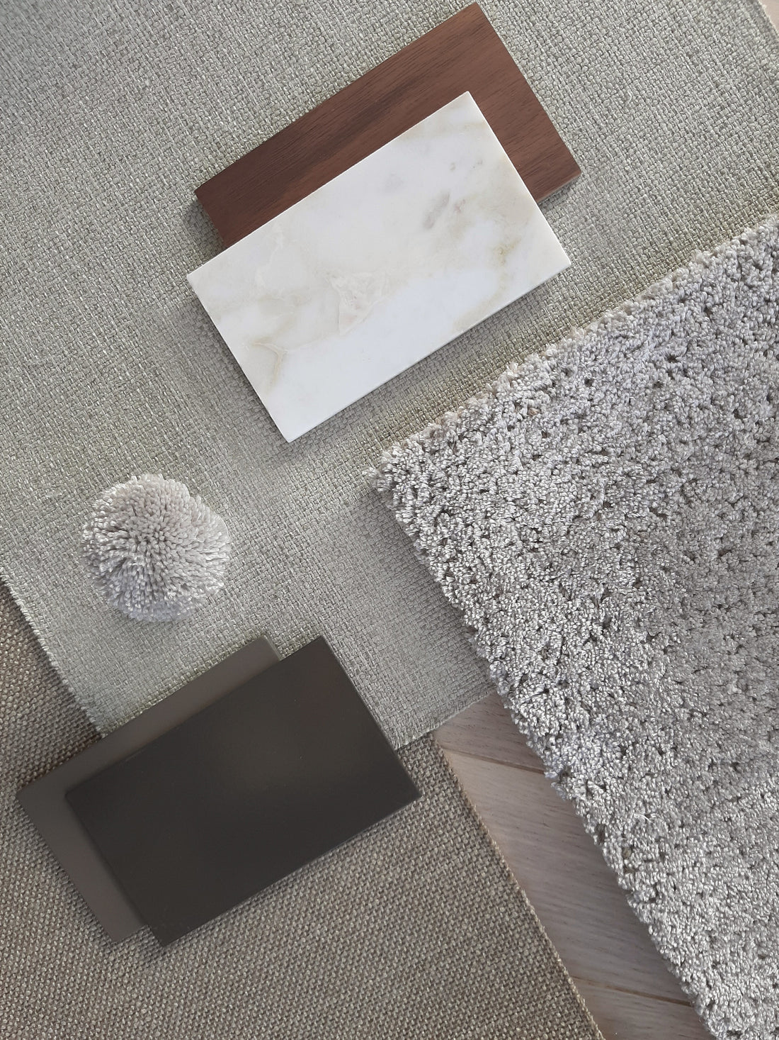 Perfect Match -Color 2002 Eucalyptus &amp; Wool rug, Hand tufted