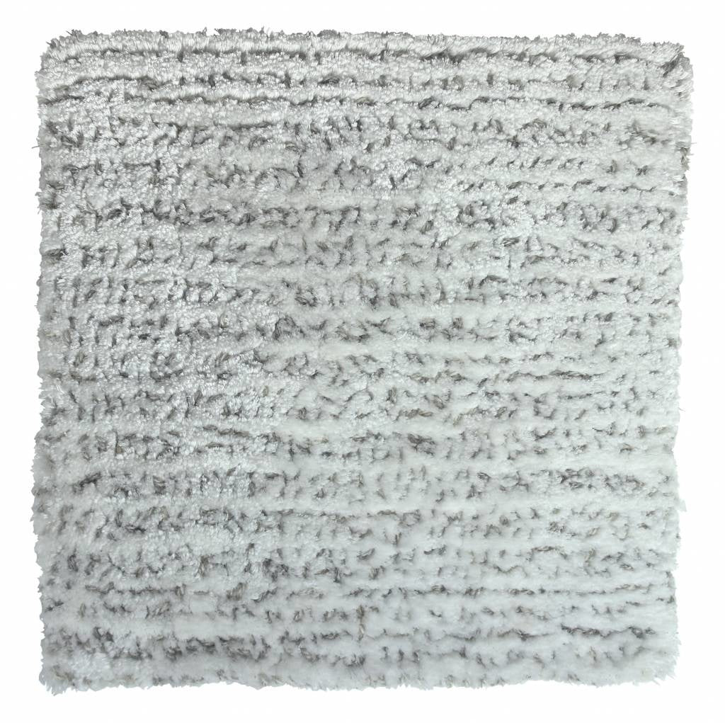 Perfect Match - Eucalyptus &amp; Wool rug, Hand tufted,12 mm pile, silver