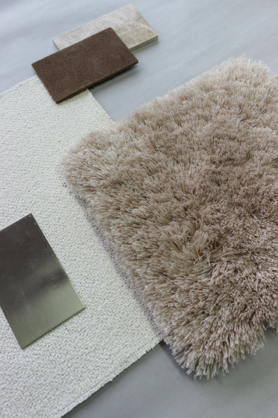 Show Off - Color 5604  Mohair &amp;  Bamboo rug, Hand tufted