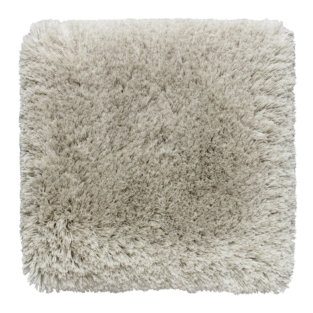 Show Off -  Mohair &amp;  Bamboo rug, Hand tufted, 40 mm pile, beige