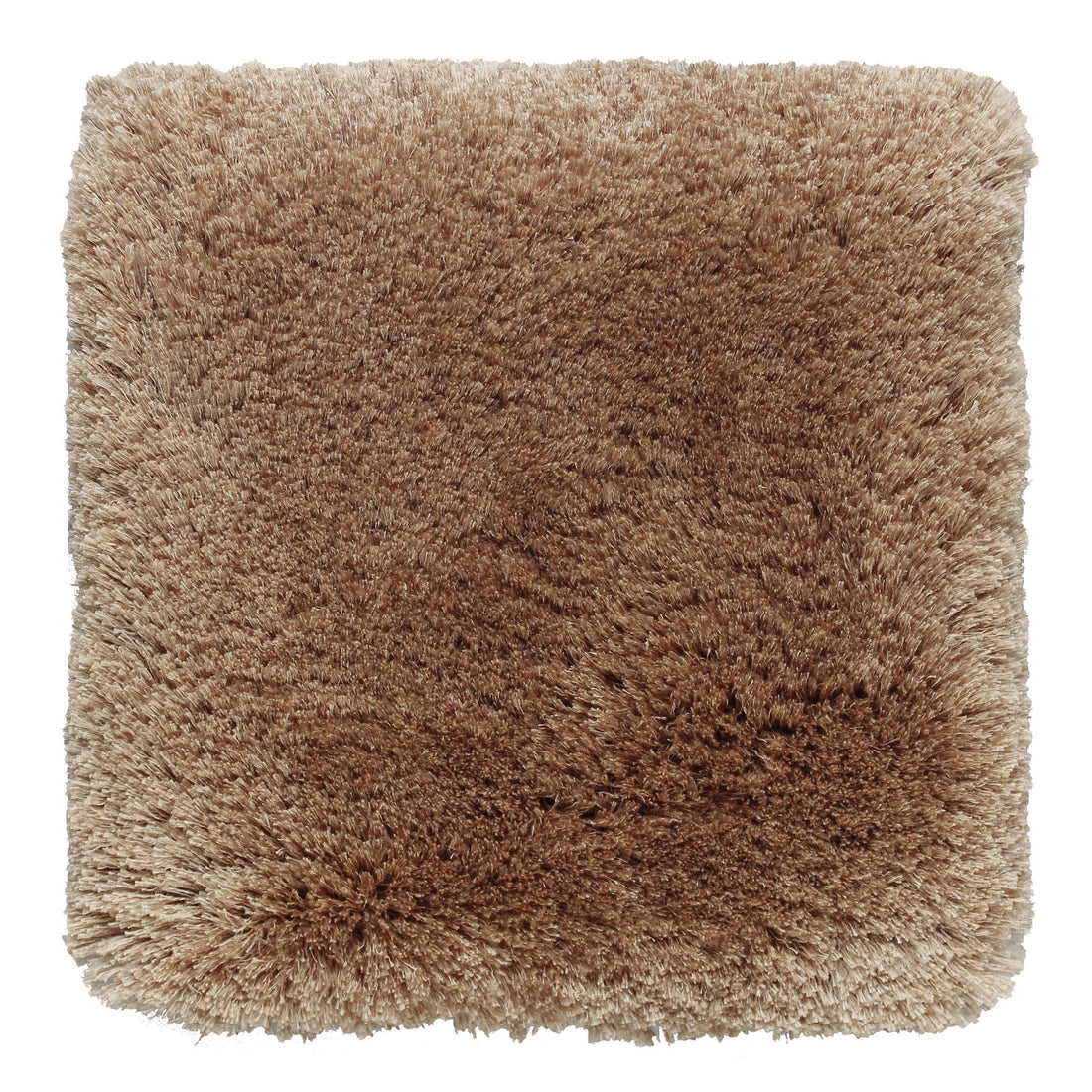 Show Off -  Mohair &amp;  Bamboo rug, Hand tufted, 40 mm pile, brown