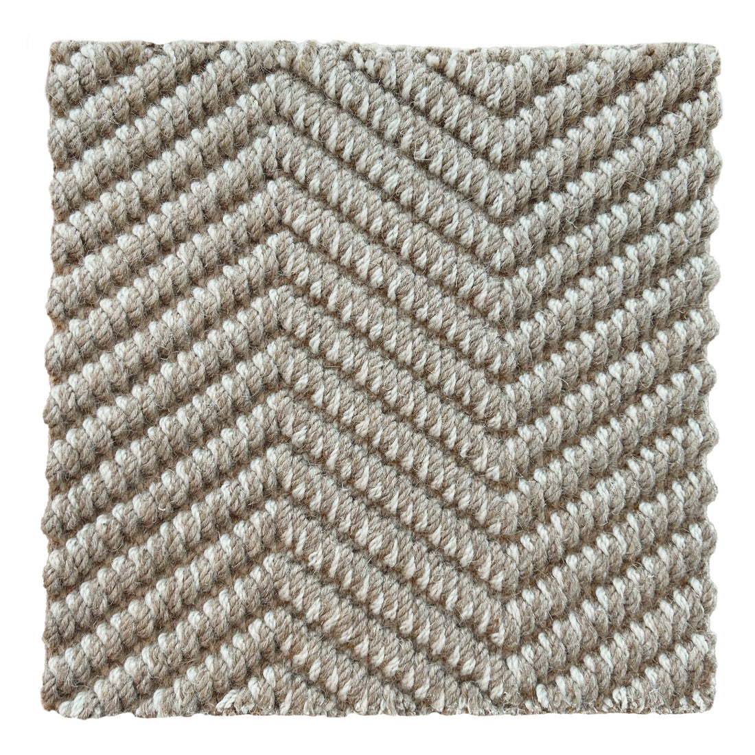 Line Up - Wool rug, Wilton Woven,Loop pile, light beige